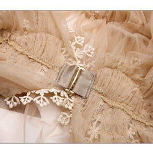 Load image into Gallery viewer, Sexy Lingerie Women Sleep Wear Net Robe See Through Mesh Thin Soft Embroidery Long Dress Black White Wedding Use Fashion Young