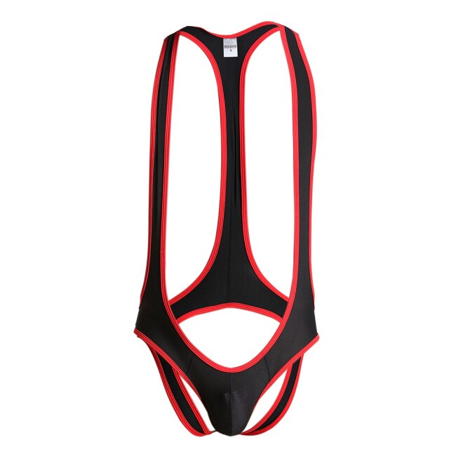 Sexy Mens Undershirts Jumpsuits Wrestling Singlets Leotard Suspender Teddies Underwear Backless Bodysuits Gay Open Butt Briefs