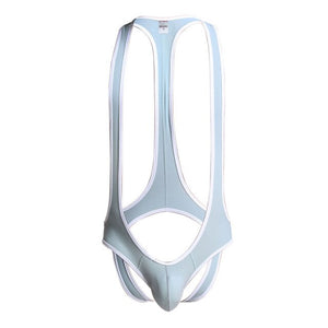 Sexy Mens Undershirts Jumpsuits Wrestling Singlets Leotard Suspender Teddies Underwear Backless Bodysuits Gay Open Butt Briefs