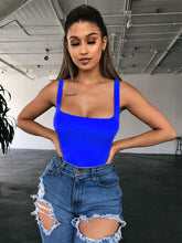 Load image into Gallery viewer, Sexy Neon Green Bodysuit Romper Women Body Black Red Backless Bodysuits Summer Rompers Womens Bodysuit Sleeveless 2020