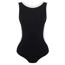 Load image into Gallery viewer, Sexy Off Shoulder Swimsuit Beach Bathing Suit Patchwork Sport Swimsuit Female One Piece Bathers Swim Monokini Bodysuit Open Back