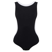 Load image into Gallery viewer, Sexy Off Shoulder Swimsuit Beach Bathing Suit Patchwork Sport Swimsuit Female One Piece Bathers Swim Monokini Bodysuit Open Back