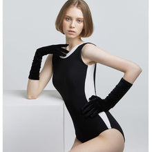 Load image into Gallery viewer, Sexy Off Shoulder Swimsuit Beach Bathing Suit Patchwork Sport Swimsuit Female One Piece Bathers Swim Monokini Bodysuit Open Back