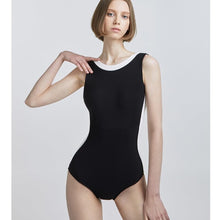 Load image into Gallery viewer, Sexy Off Shoulder Swimsuit Beach Bathing Suit Patchwork Sport Swimsuit Female One Piece Bathers Swim Monokini Bodysuit Open Back