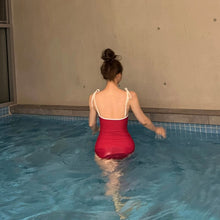 Load image into Gallery viewer, Sexy One Piece Swimsuit Women Solid Swimwear Open Back Monokini Bandage Strappy Bathing Suit Removable Pad Beach Wear