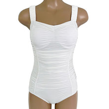 Load image into Gallery viewer, Sexy One Piece Tummy Control Swimsuit Women Solid Swimwear Monokini Bathing Suit Removable Pad Beach Wear