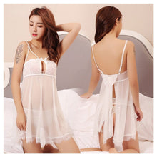 Load image into Gallery viewer, Sexy Pajamas Lace Suspender Nightdress Sexy Pajamas Temptation Transparent Sexy Underwear Lace Up Sexy Lingerie Porno Erotic