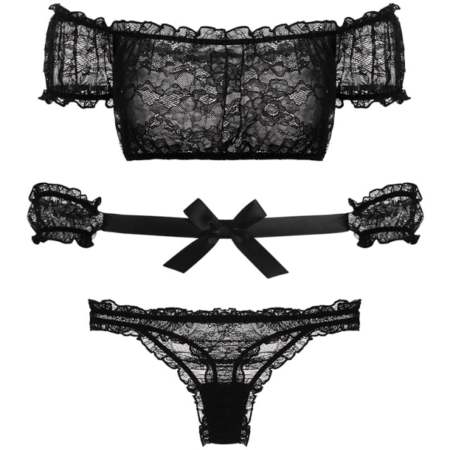 Sexy Temptation Babydoll Nightwear Cute Cami Top and Shorts Pijama Mujer Sexy Lingerie Set Floral Sleepwear Women's Pajama Se