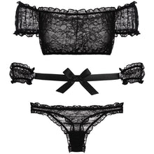 Load image into Gallery viewer, Sexy Temptation Babydoll Nightwear Cute Cami Top and Shorts Pijama Mujer Sexy Lingerie Set Floral Sleepwear Women&#39;s Pajama Se