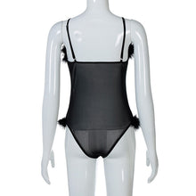 Load image into Gallery viewer, Sexy Transparent Lingerie Black Suspender Bodysuit Mesh Sensual Woman Underwear Porno Sex Catsuit Erotic Apparel Slutty Clothes