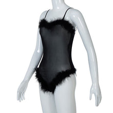 Load image into Gallery viewer, Sexy Transparent Lingerie Black Suspender Bodysuit Mesh Sensual Woman Underwear Porno Sex Catsuit Erotic Apparel Slutty Clothes