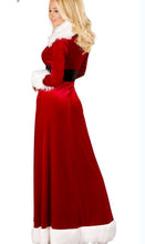 Load image into Gallery viewer, Sexy Underwear Christmas Dress Cloak Christmas Robe Golden Velvet Christmas Performance Dress Christmas Dress Cosplay Dress