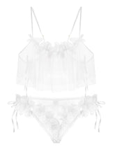 Load image into Gallery viewer, Sexy Underwear Transparent Princess Home Backless 2 Piece Set Pajamas for Women Sleepwear Sexy Lingerie Pijama Mujer