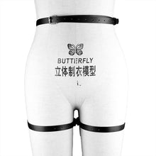 Load image into Gallery viewer, Sexy Woman Harness Leg Harness Goth Garter Belt Lingerie Body Sexy Waist Bondage Cage Suspender Thigh Lingerie Gothic Strap