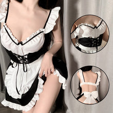 Load image into Gallery viewer, Sexy Women Uniform Cosplay Lace Sleepwear Night Dress Sweet Maid Dress Suit Sexy Night Wears for Ladies Nightgown Camisole 2023