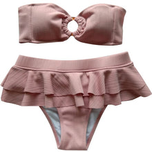 Load image into Gallery viewer, Sexy swimsuit women&#39;s bra split Swimsuit bikini push up 2020  bikini set