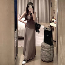 Load image into Gallery viewer, SexyLingerie Night Dress Women Summer Pajamas Sleepwear Female Thin Halter Home Clothing Can Be Worn Outside Hot Girls Nightwear