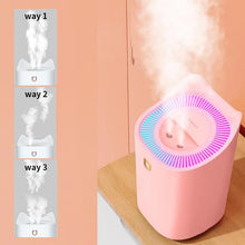 Load image into Gallery viewer, 3L Air Humidifier Essential Oil Aroma Diffuser Double Nozzle With Coloful LED Light Ultrasonic Humidifiers Aromatherapy Diffuser