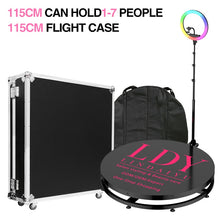 Load image into Gallery viewer, DHL  360 Photo Booth Automatic Spinning Camera Selfie 4 People 68-115cm Led Machine Portable Flexible