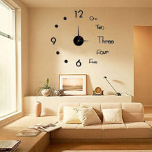 Load image into Gallery viewer, 2022 New 3D Roman Numeral Acrylic Mirror Wall Clock Sticker Fashion DIY Quartz Clocks Watch Home Decoration Living Room Stickers