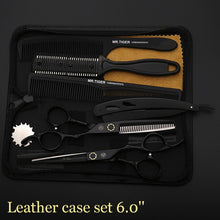 Load image into Gallery viewer, Sharp Blade 5.5 6.0 Inch Hairdressing Scissors Professional Hair Scissors Set Hair Cutting Shears Barber Scissor Cut Razor Makas