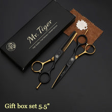 Load image into Gallery viewer, Sharp Blade 5.5 6.0 Inch Hairdressing Scissors Professional Hair Scissors Set Hair Cutting Shears Barber Scissor Cut Razor Makas