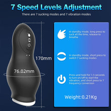 Load image into Gallery viewer, Silicone Male Masturbator Glans Vibrator for Men Penis Trainer Massage Stimulator Delay Ejaculation Adult Sex toy for Men Gays