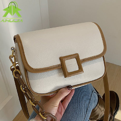 Simple Trend Crossbody Bags for Women 2022 New Fashion Wild Flap Shoulder Bag Luxury Designer Lady Small Handbags and Purses