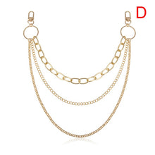 Load image into Gallery viewer, Single/Two/Three Layer Belt Key Chain Punk Hip-hop Trendy Waist Chain Unisex Pants Jeans Long Metal Clothing Accessories Jewelry