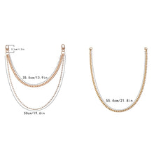 Load image into Gallery viewer, Single/Two/Three Layer Belt Key Chain Punk Hip-hop Trendy Waist Chain Unisex Pants Jeans Long Metal Clothing Accessories Jewelry