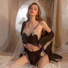 Load image into Gallery viewer, Sleep Tops Shorts 2Piece Set Summer Women Short Doll Sexy Pajamas Sets Lingerie Night Gowns Backless Sleepwear Camisolas 2022