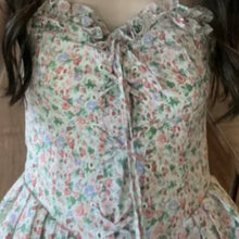 Load image into Gallery viewer, Sleeveless Summer Sling Robe Floral Spaghetti Strap Dress Ruffle Mini Beach Ladies Sundress Femme Vestido Mujer 2021 New Fashion