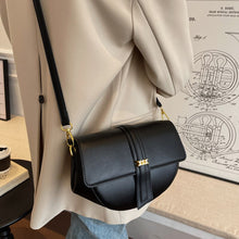 Load image into Gallery viewer, Small Good Quality Pu Leather Saddle Crossbody Bags for Women 2022 Fashion Luxury Brand Shoulder Bag Female Handbags Clutch Bags