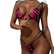 Load image into Gallery viewer, Snakeskin Bikini Women Swimwear Leopard Bikinis Sexy Biquini Swim Suit Push Up Swimsuit Female Beachwear Swimming Bikini Women