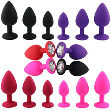 Load image into Gallery viewer, Soft SM Erotic Silicone Anal Plug Butt Unisex Bdsm Bondage Stopper Adult Game Prostate Massager Sex Toy For Men/Women Couples