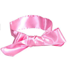 Load image into Gallery viewer, Soft Sleep Eyeshade Satin Ribbon Bandage On Eyes Sex Breathable Cover Eye Patch Belt Blindfold Sexy Exotic Lingerie Accessories