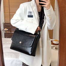 Load image into Gallery viewer, Solid Color Large Capacity Handbags For Women 2022 Female Shoulder Bag Retro Daily Kawaii Square Lady Elegant Handbags Hand Bag