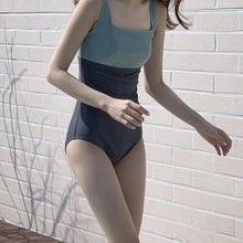 Load image into Gallery viewer, Solid Swimwear Women 2022 Sexy One Piece Swimsuit Female Korean Solid Bathing Suit High Waist Monokini