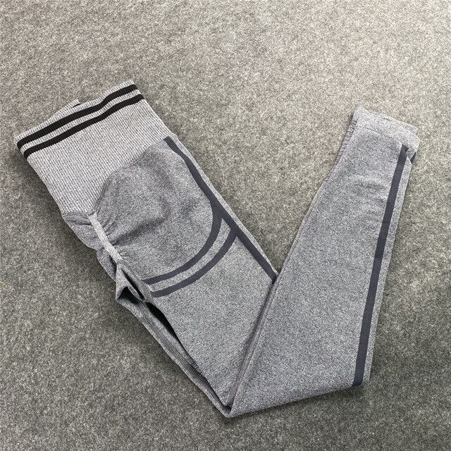 Sports Pants High Waist Yoga Leggings Seamless Fitness Sports Leggings Gym Tights Training Yoga Pants Workout Leggings Womens