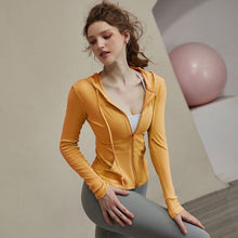 Load image into Gallery viewer, Sports Suit Women Autumn Gym Yoga Clothes 2022 New Professional Jogger Spring Quick-drying Jacket Leggings Two-piece Set