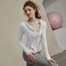 Load image into Gallery viewer, Sports Suit Women Autumn Gym Yoga Clothes 2022 New Professional Jogger Spring Quick-drying Jacket Leggings Two-piece Set