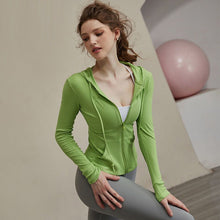 Load image into Gallery viewer, Sports Suit Women Autumn Gym Yoga Clothes 2022 New Professional Jogger Spring Quick-drying Jacket Leggings Two-piece Set