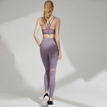 Load image into Gallery viewer, Sportswear Yoga Suit Casual Women Outfit Sexy Hip-Up Fitness Bra + Sports Pants 2-Piece Set Europe America Summer Suit For Women
