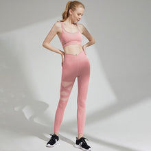 Load image into Gallery viewer, Sportswear Yoga Suit Casual Women Outfit Sexy Hip-Up Fitness Bra + Sports Pants 2-Piece Set Europe America Summer Suit For Women