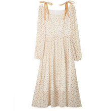 Load image into Gallery viewer, Spring 2021 New Female Temperament Gentle Wind Dress Fairy Super Fairy Forest Chiffon Floral Dress Long Dress Suit
