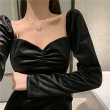 Load image into Gallery viewer, Spring Kawaii DressWomen Elegant Sweet Split Mini Dress Female High Street Casual Bandage Designer Korean Party Dress 2021 New