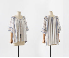 Load image into Gallery viewer, Spring Summer Women Blouses Chiffon Blouse Sexy Plus Size 5xl Lace Up Blouses Shirt Butterfly Print Women Shirt Tops Blusas