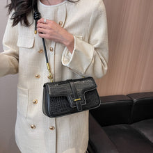 Load image into Gallery viewer, Spring new style women&#39;s shoulder bag stone pattern women&#39;s messenger bag flap design zipper women&#39;s bag mobile phone bag wallet