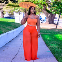 Load image into Gallery viewer, Strapless Sleeveless Crop Top And Pants 2 Pieces Set Sexy Tight Club Party Lady Fashion Sheath Tracksuits