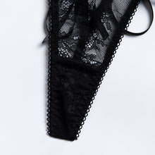 Load image into Gallery viewer, Summer 2 Pieces Set Sensuall Lingerie Exotic Costumes Lace Patchwork Bras Suit Straps Bondage Erotic Underwear Sexy Outfits Set